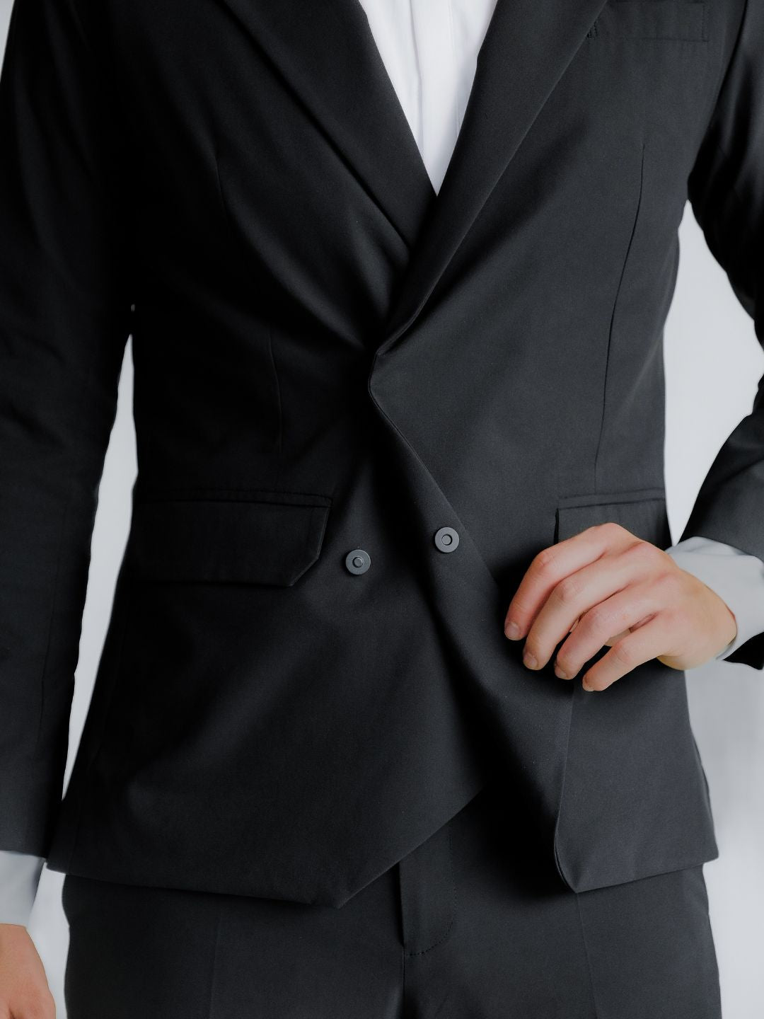 Ultra Suit 3.0 Double Breasted Blazer Black