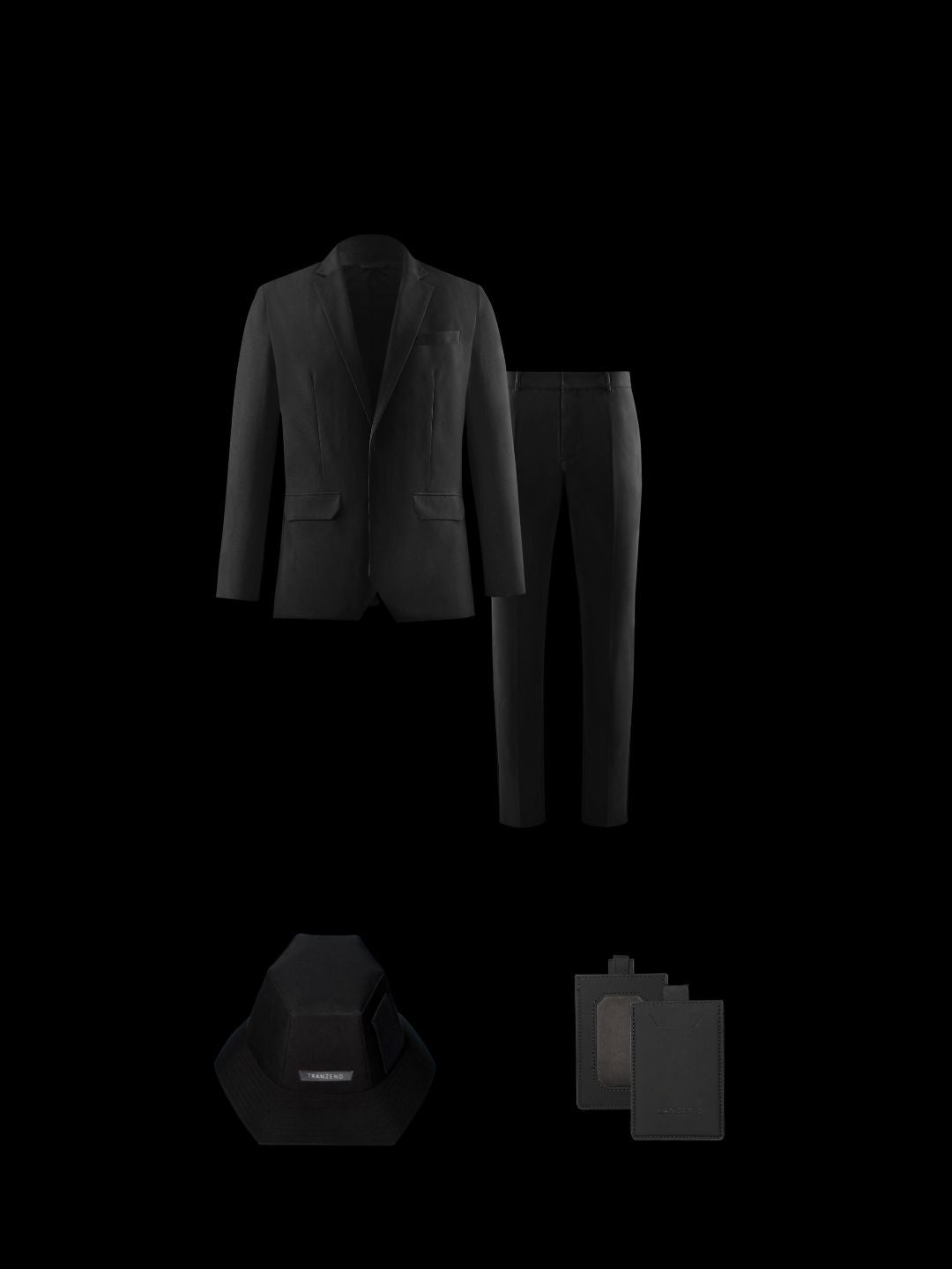 Ultra Suit 3.0 Single Breasted Full Set Black + M-system