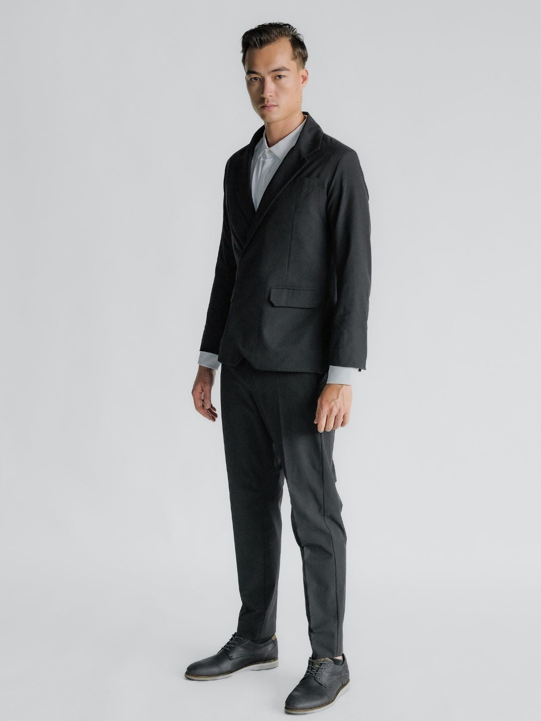 Ultra Suit 3.0 Double Breasted Full Set Black + M-system