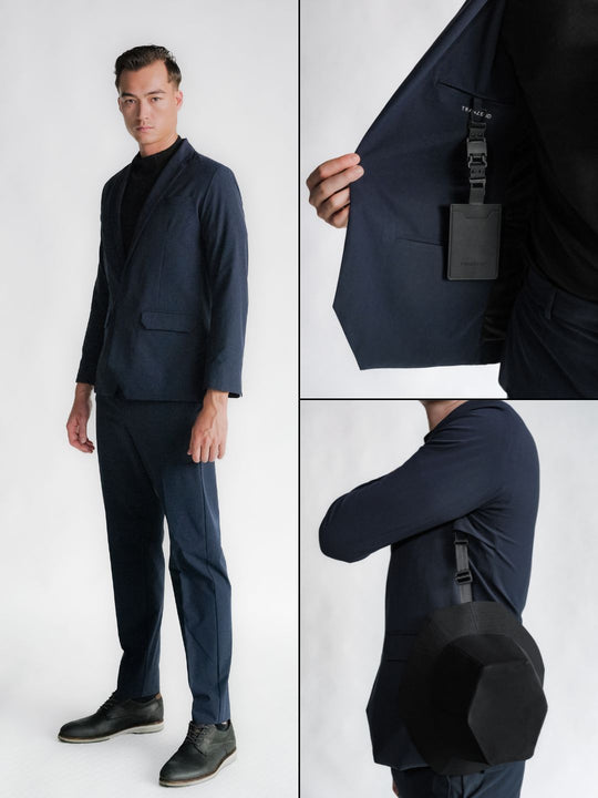 Ultra Suit 3.0 Single Breasted Full Set Midnight Blue + M-system