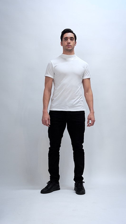 Ultra Tee High Neck Short Sleeve