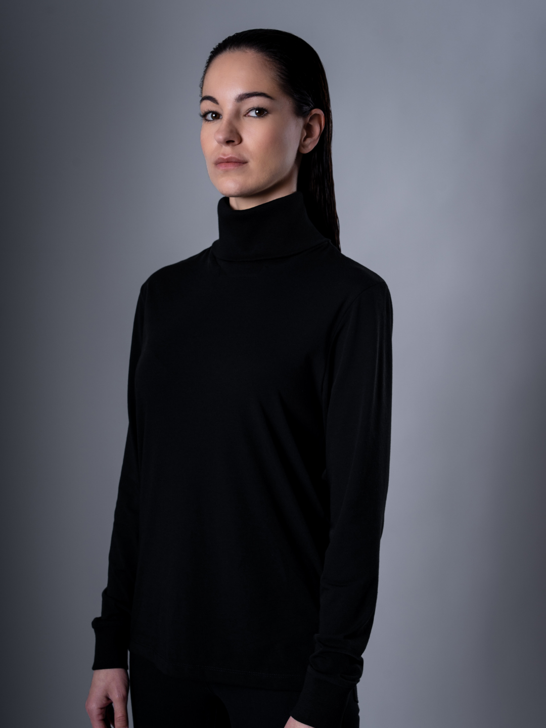 Ultra Tee Turtleneck Long Sleeve - TRANZEND