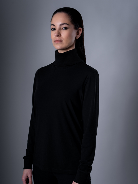 Ultra Tee Turtleneck Long Sleeve - TRANZEND
