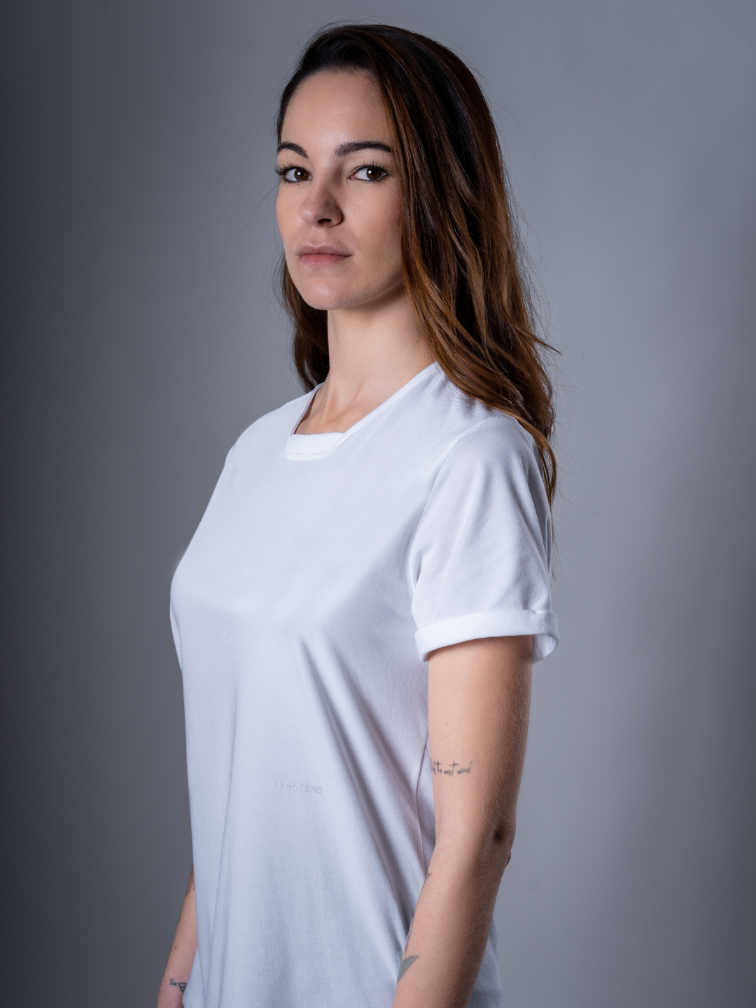 Ultra Tee T Neck Short Sleeve - TRANZEND