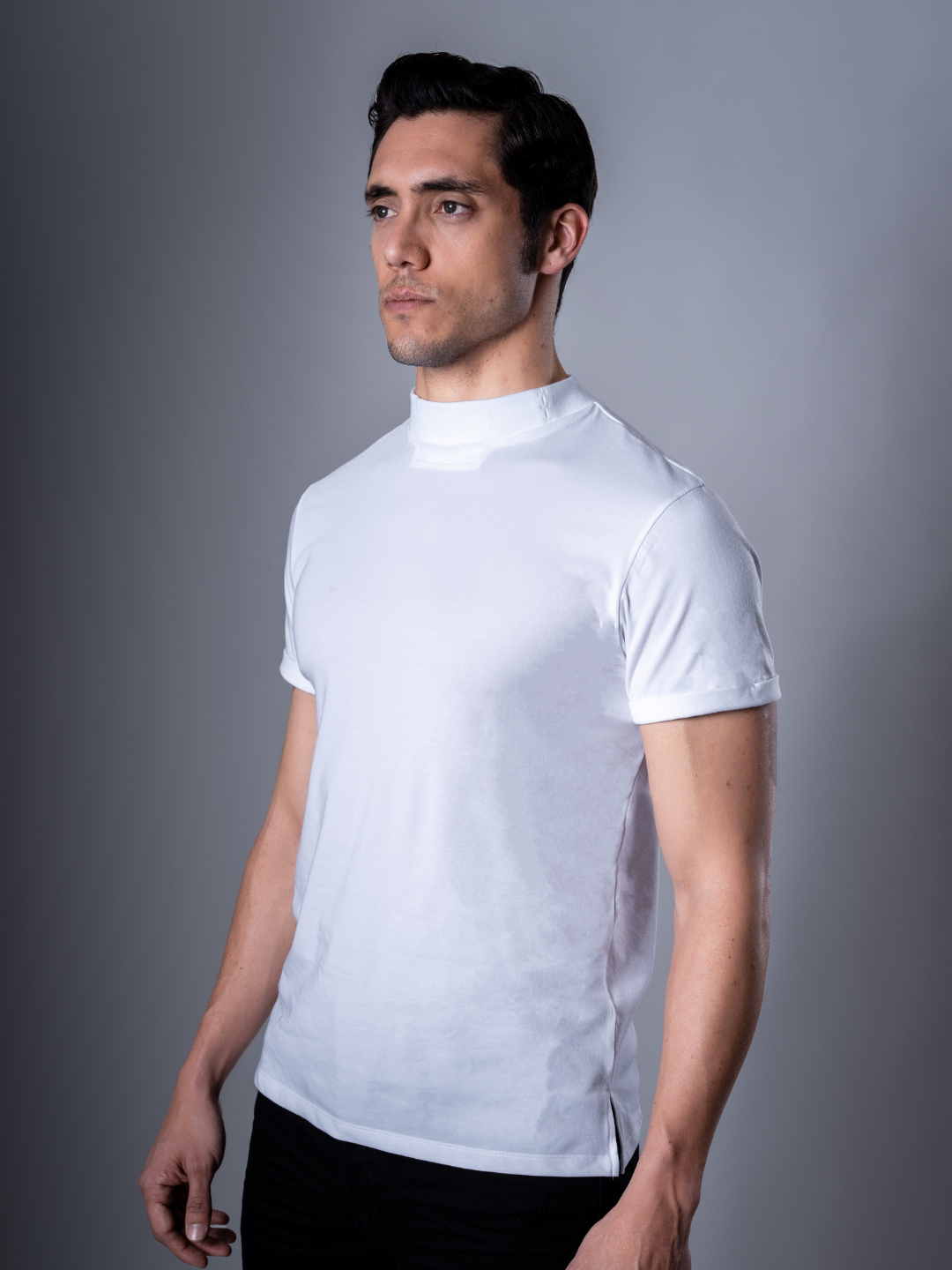 Ultra Tee High Neck Short Sleeve - TRANZEND